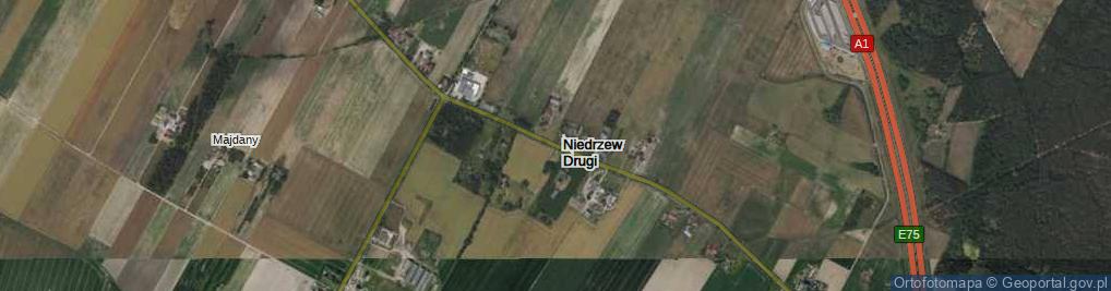 Zdjęcie satelitarne Niedrzew Drugi ul.